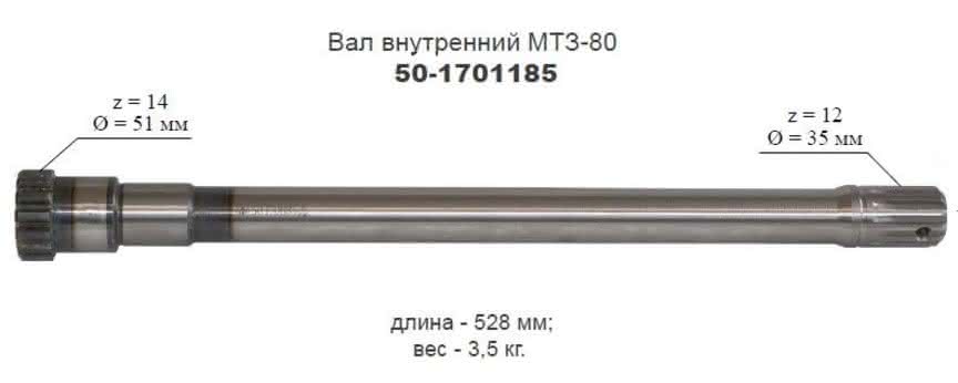 Внутренний 50. Вал 50-1701185 внутренний КПП МТЗ. Вал внутренний КПП 50-1701185 (МТЗ 80,82). 50-1701185 Вал внутренний МТЗ. Вал 50-1701185 внутренний тара (МТЗ).