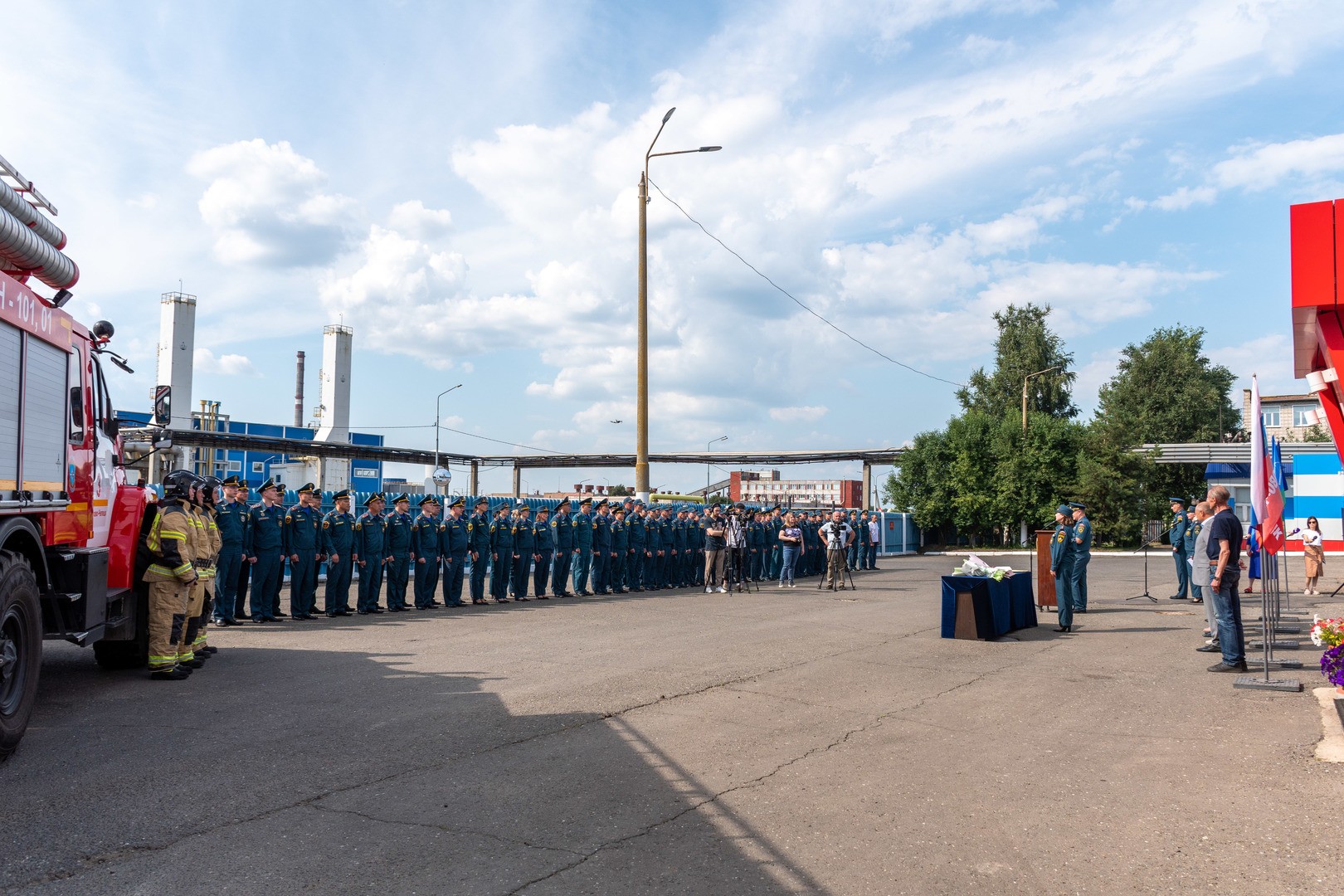 При поддержке компании «Уралхим» в Кирово-Чепецке открылся учебный пункт  МЧС — ikirov.ru - От компаний в Кирове и Кировской области