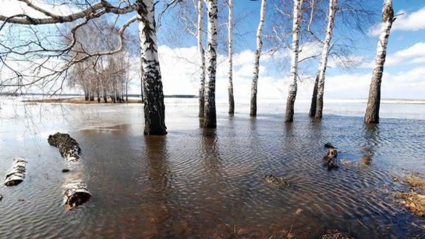 Снилось разлив воды. Неблагоприятные явления на реке Уссури.