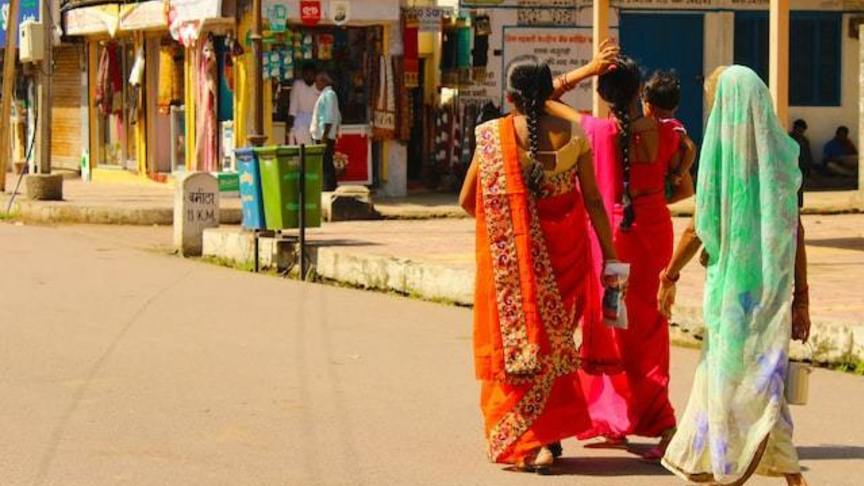Индийские Костюмы Для Девочки, Национальная Одежда Индии Своими Руками, Индийские Ткани