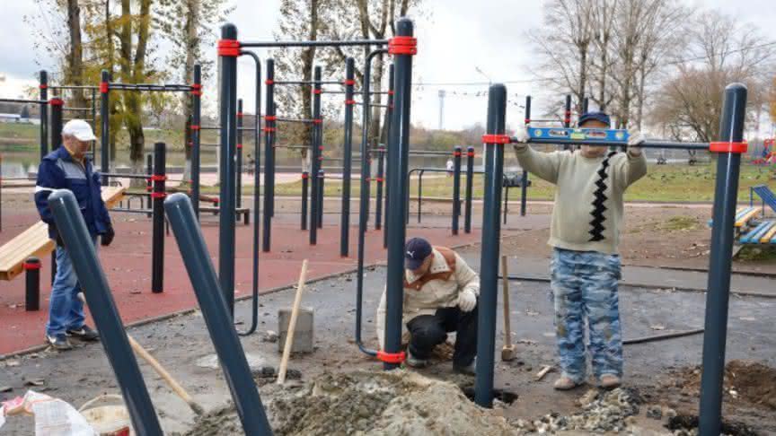 В Кировской области начали работать семь новых спортивных площадок