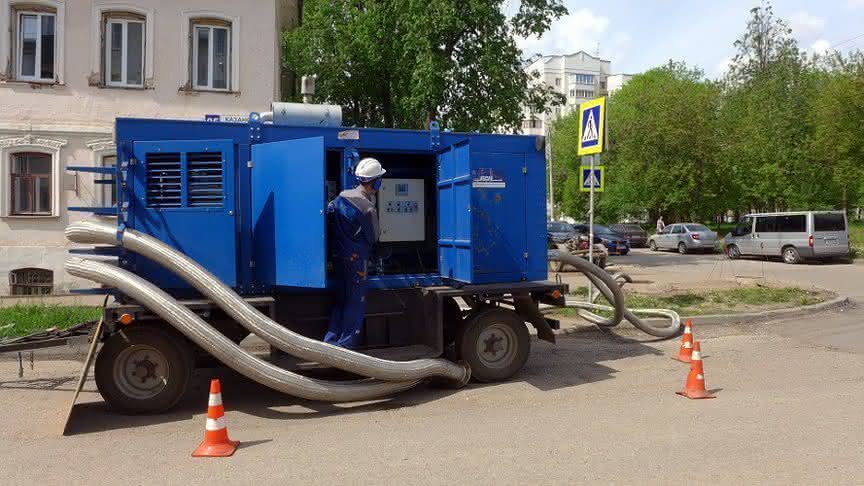 В Кирове завершаются гидравлические испытания тепловых сетей