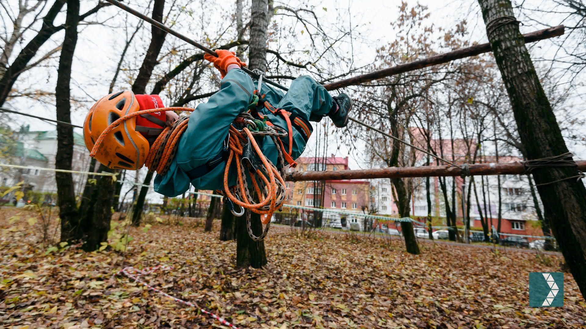 Навесная переправа