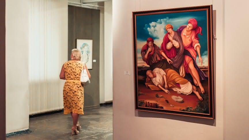 Выставочный зал приглашает вдохновиться красочными картинами из Италии (16+)
