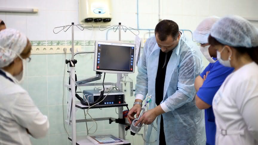 В детской областной больнице появился новый аппарат, который будет спасать жизни детей